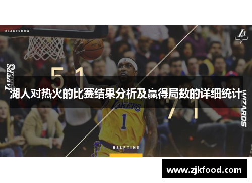 湖人对热火的比赛结果分析及赢得局数的详细统计