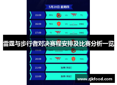 雷霆与步行者对决赛程安排及比赛分析一览